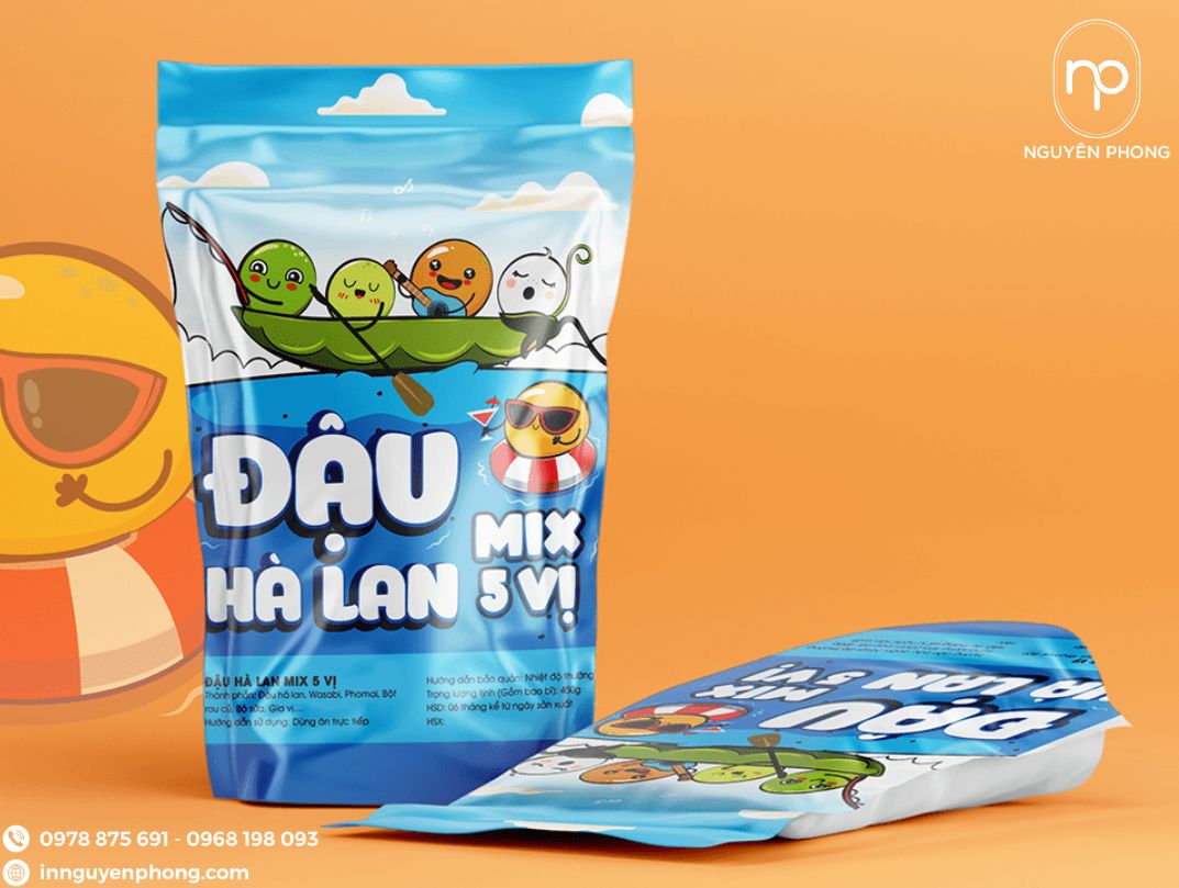 in tem nhãn đồ ăn nhanh giá phải chăng